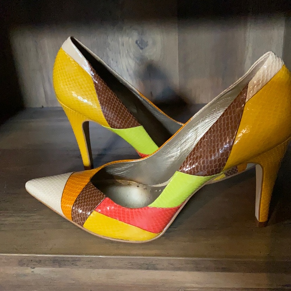 BBBG Girls, Multi Colored Heels, Size 10